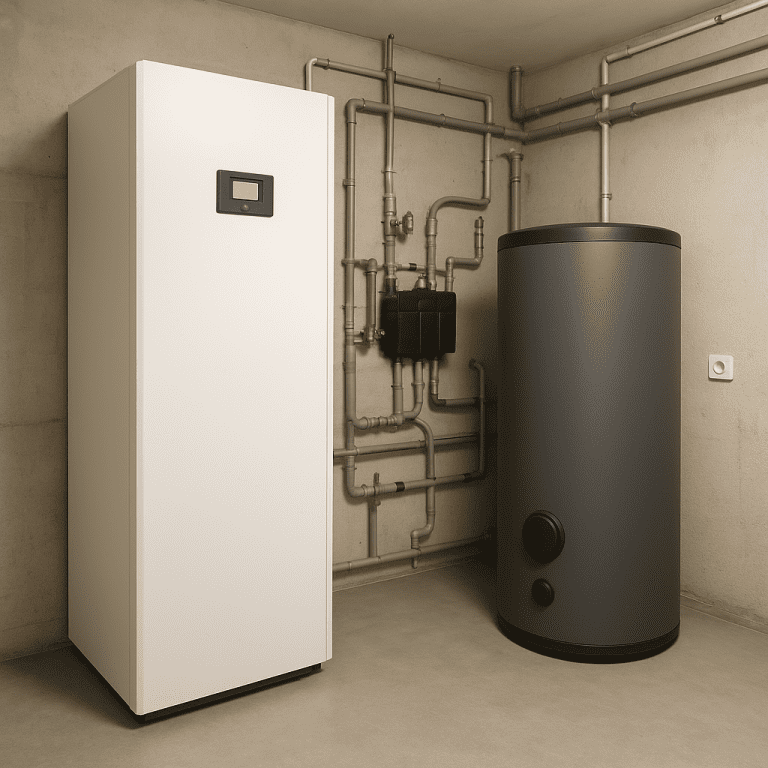 Jak dobrać pompę ciepła do pomieszczenia technicznego