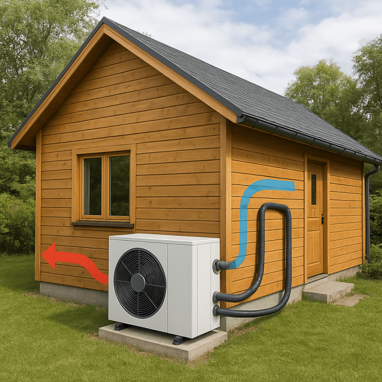 Jak działa pompa ciepła w domku letniskowym
