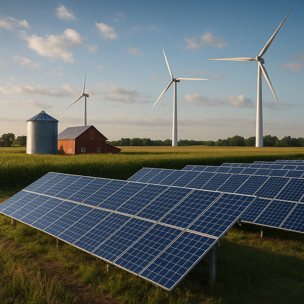 Energia odnawialna w gospodarstwach rolnych