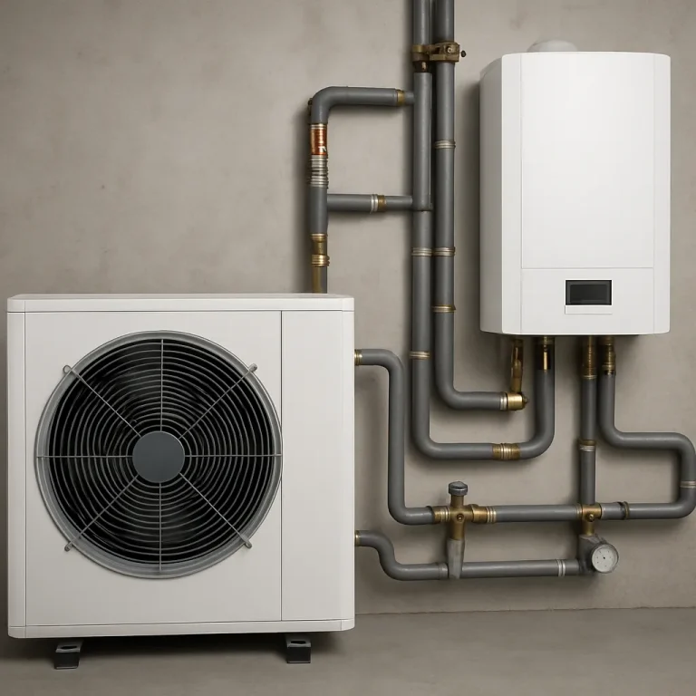 Jak działa pompa ciepła w połączeniu z kotłem elektrycznym