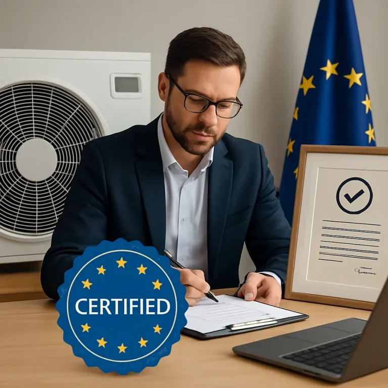 Jak wygląda proces certyfikacji pomp ciepła w UE
